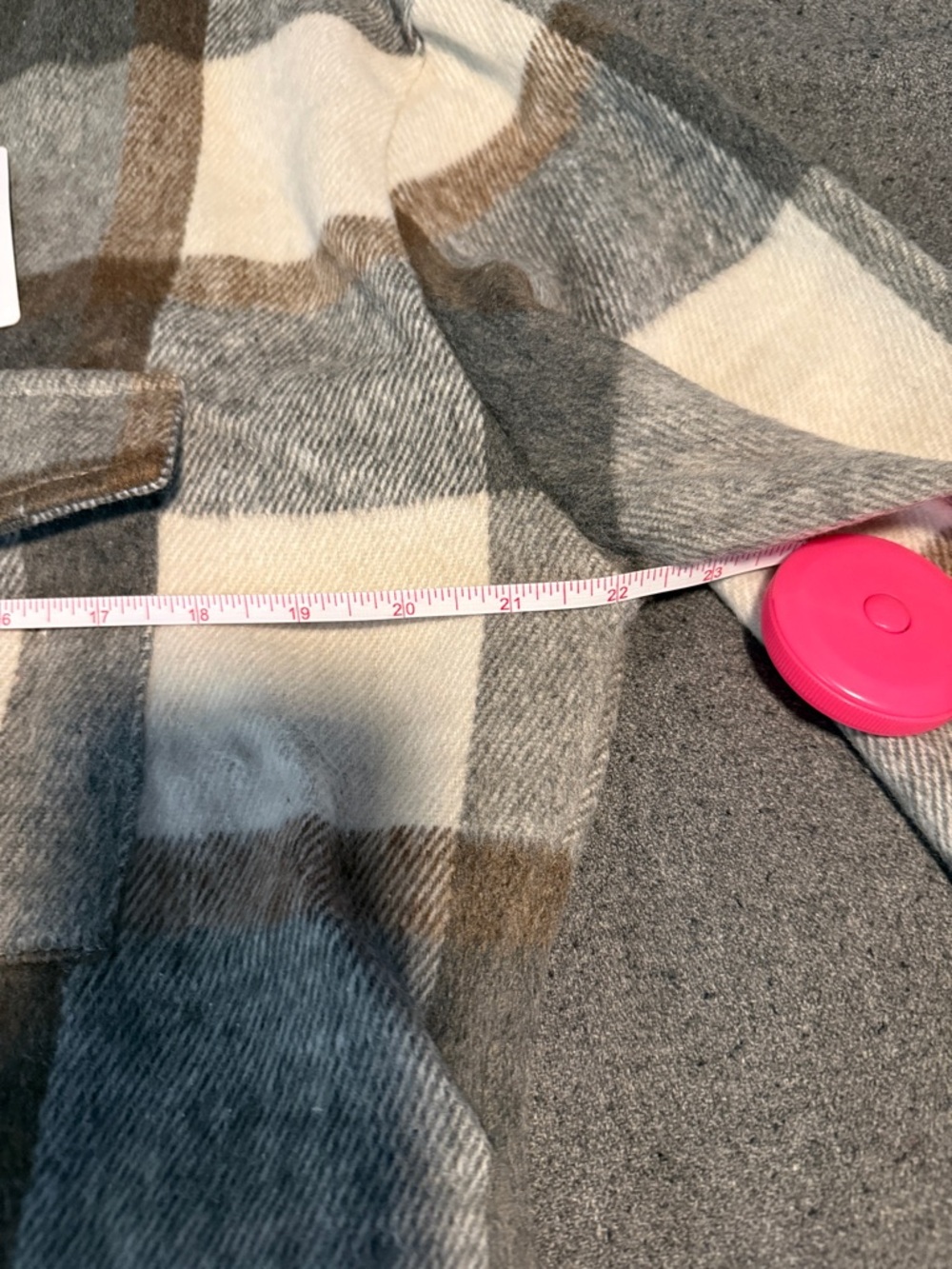 Skikyan plaid she met, NWT, M - Picture 8 of 13
